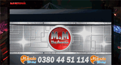 Desktop Screenshot of mileniumdisco.com.ar
